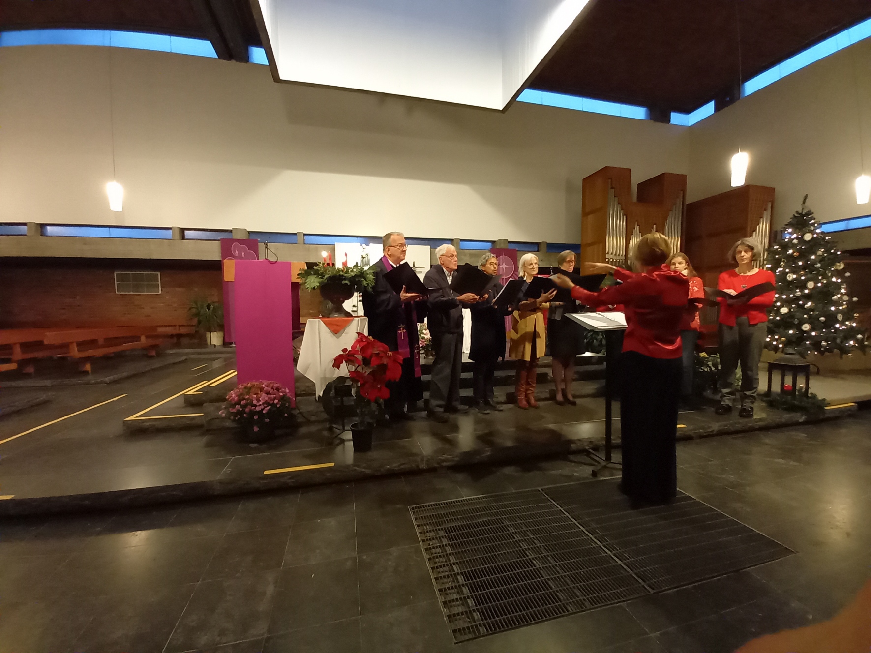 « LESSONS & CAROLS » oecuménique à Notre-Dame du Blankedelle
