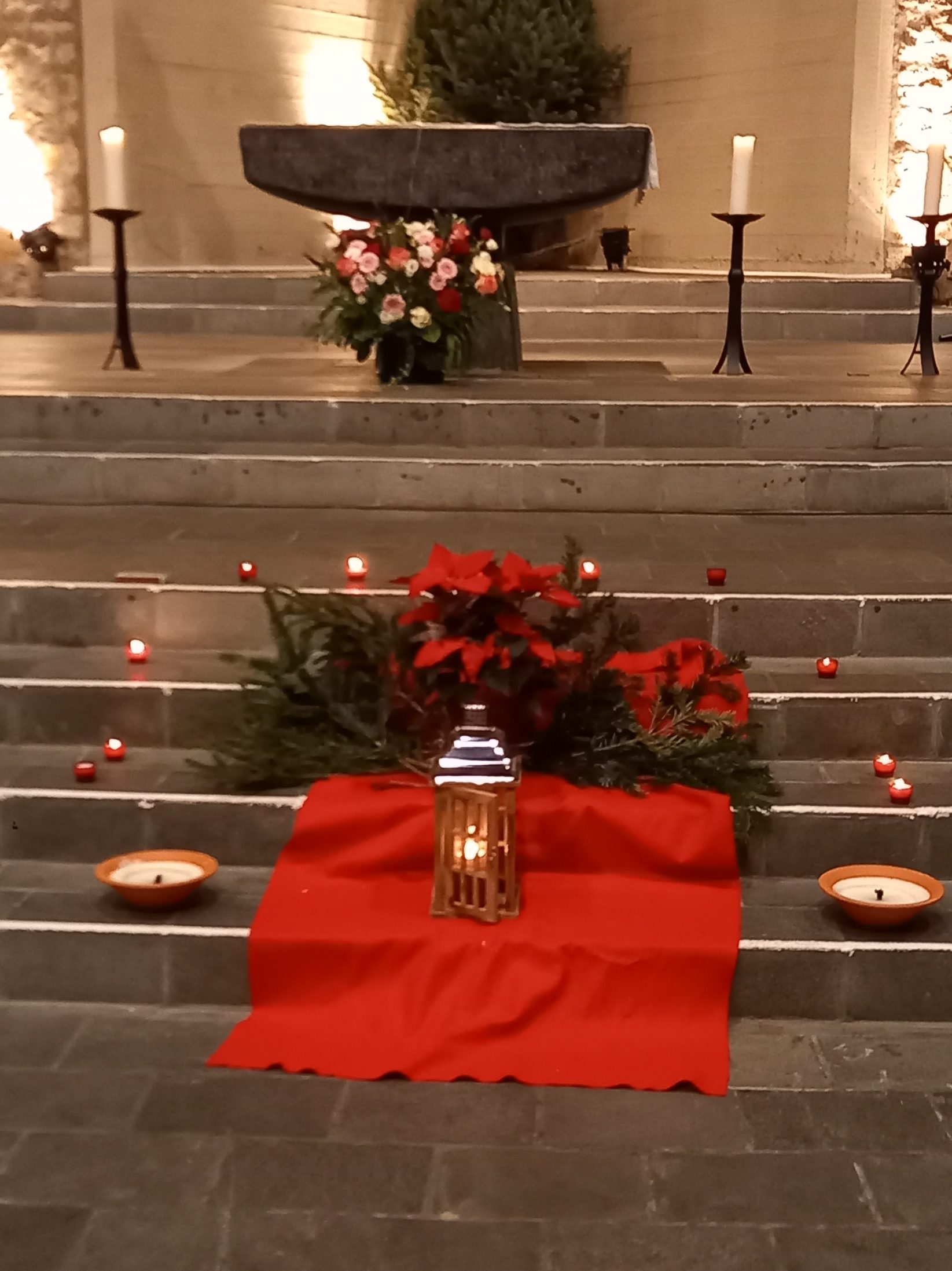 Flamme de Bethléem à l'église St Julien