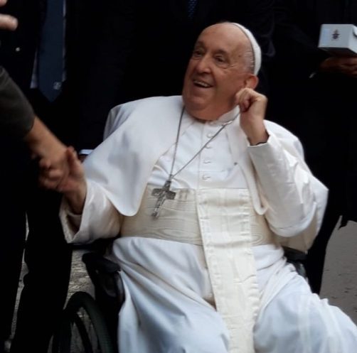 Le Pape François est venu chez nous !