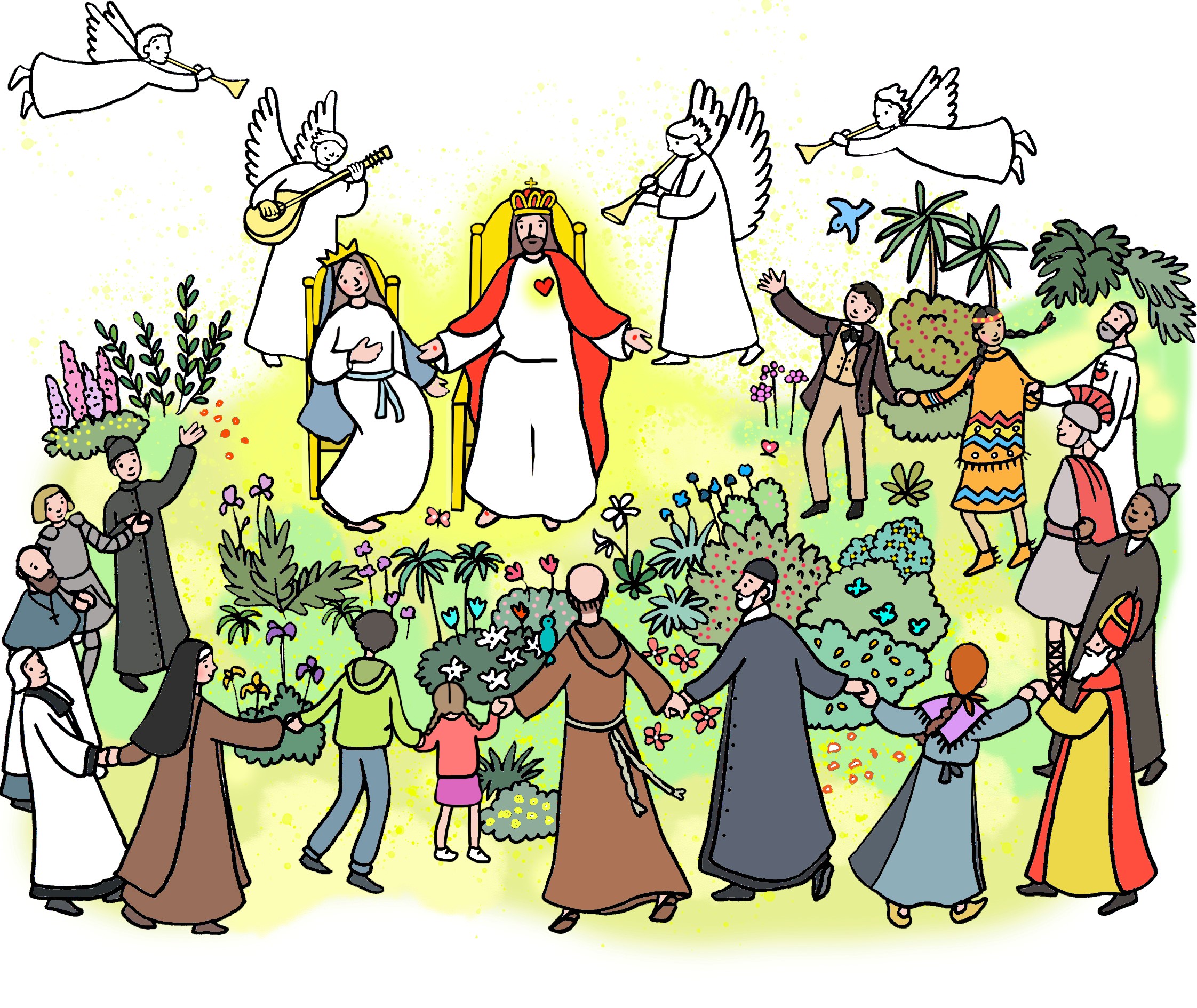 Célébration KT pour les enfants à l'occasion de la Toussaint @ Eglise Notre-Dame-des-Grâces
